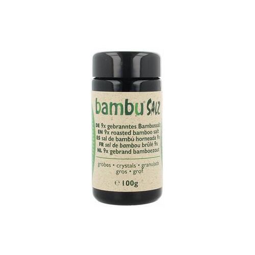 Bambu Salz Bamboezout grof 9x gebrand 100g