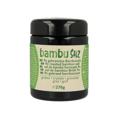 Bambu Salz Bamboezout grof 9x gebrand 270g