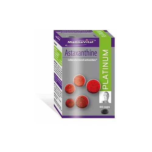 Mannavital Astaxanthine platinum 60ca