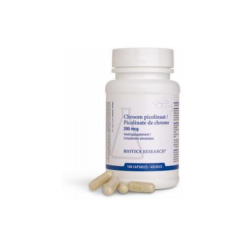 Biotics Chroom picolinaat 200mcg 100ca