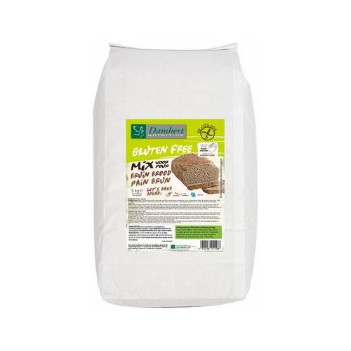 Damhert Broodmix bruin glutenvrij 5000g