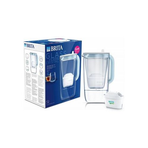 Brita Waterfilterkan glass light blue 1st