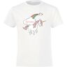 YourSurprise Unicorn T-shirt voor kinderen bedrukken - Wit - 10 jaar