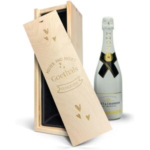 YourSurprise Champagne in gegraveerde kist - Moët & Chandon Ice Imperial (750ml)