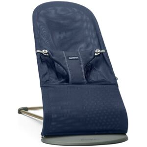 BabyBjörn Bouncer Bliss Wipstoel - Grey/Navy Blue (Mesh)