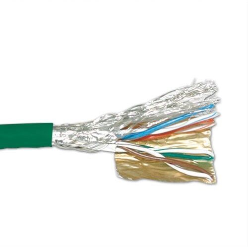 ACT FP657B CAT6 S/FTP PVC Patchkabel Soepel Groen - 305 meter