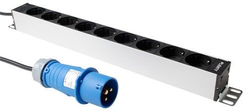 Plenty PLA416-9-4CEE PDU Stekkerdoos met 9x Type F Sockets