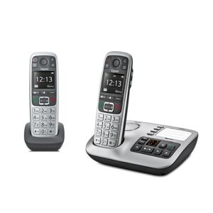 Gigaset E560A Duo Big Button Huistelefoon Zilver