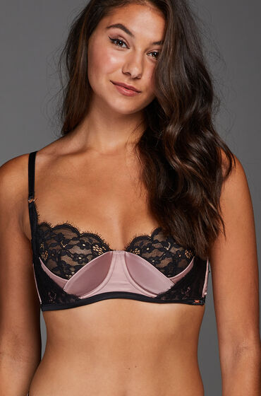 Hunkemöller Voorgevormde beugel bh Poppy Zwart  - Zwart - Size: F85