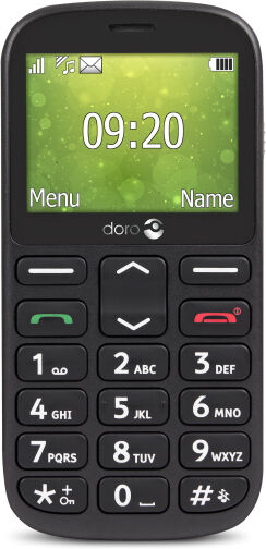 Doro 1361 Bk Easy To Use Mobile Phone - Black