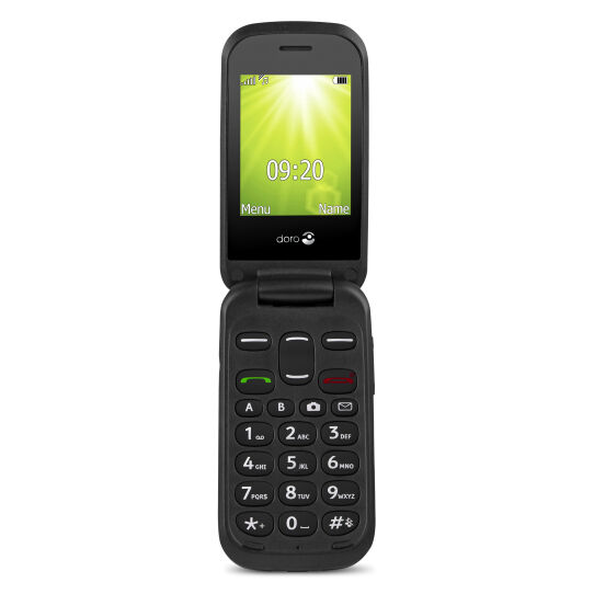 Doro 2404 Bk/bk Easy To Use Mobile Phone - Black