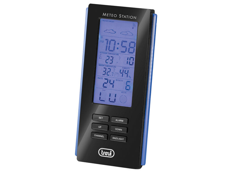 Trevi Weerstation ME-3108-RC Zwart