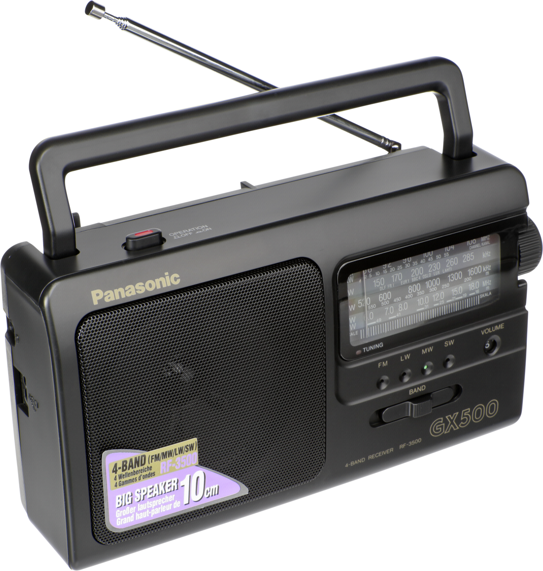 Panasonic Radio RF-3500E9-K