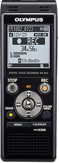 Olympus WS-853 Stereo Voice Recorder