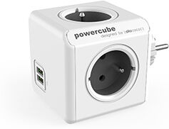 Allocacoc PowerCube Original USB Grey (FR/BE)