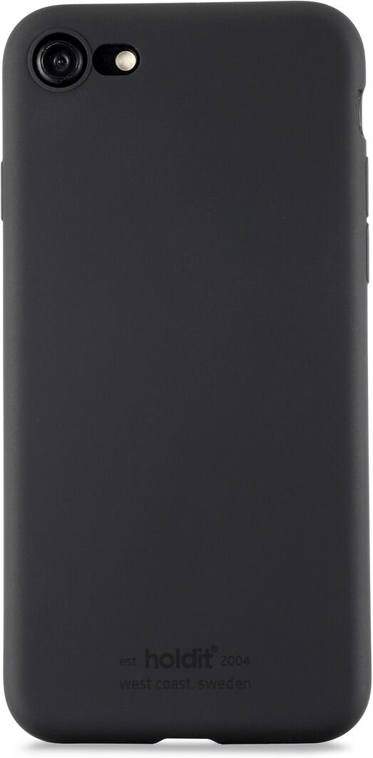 Holdit iPhone 8/7/6s/6, hoesje silicone, zwart