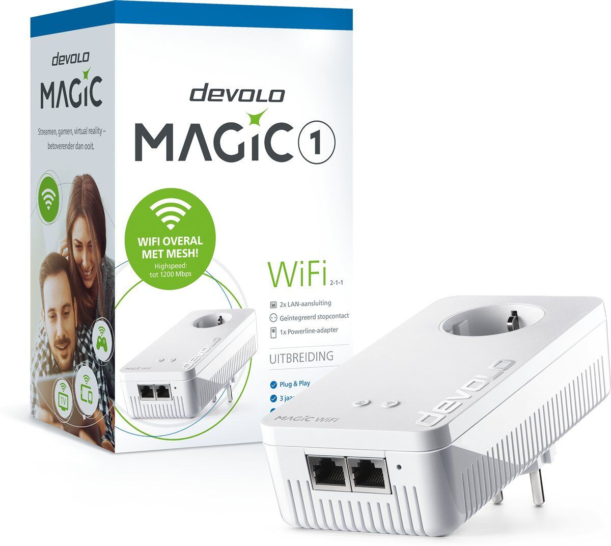 devolo Magic 1 WiFi Uitbreiding (NL)