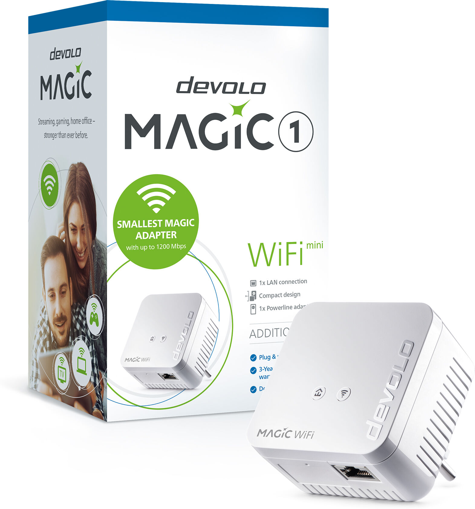 devolo Magic 1 WiFi Mini Uitbreiding