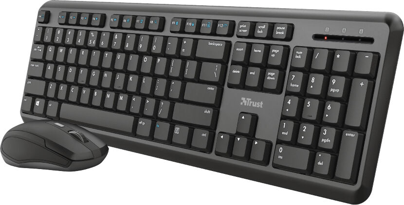 Trust Ody Wireless Keyboard & Mouse - Qwerty