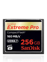 SanDisk 256GB CF - Extreme Pro - 160mb / seconde