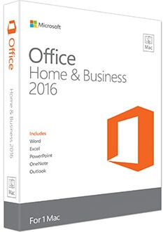 Microsoft Office 2016 Home and Business for Mac (FR)