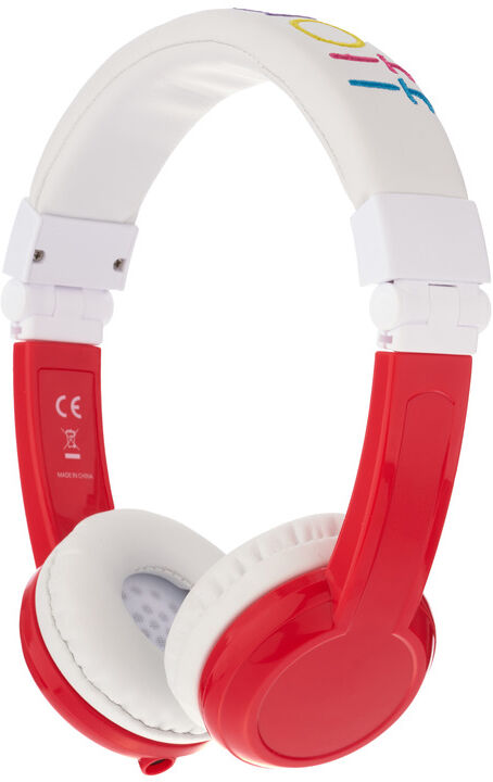 Buddyphones On-ear HPH, Explore opvouwbaar met mic, rood