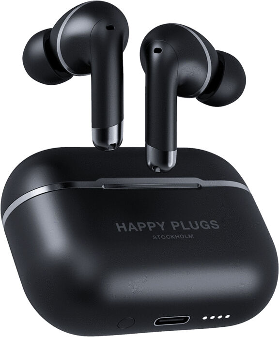 Happy Plugs Air 1 ANC - Zwart