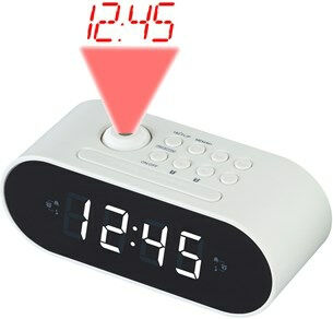 Denver Projection Clockradio CRP-717 White