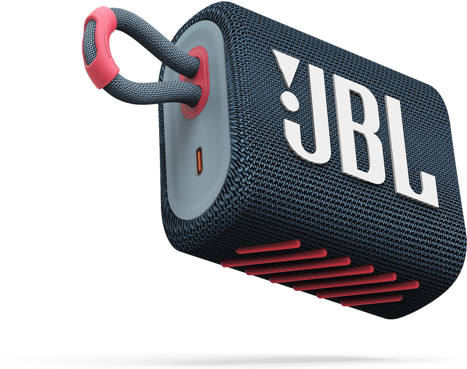 JBL Go 3 - Blauw/Roze