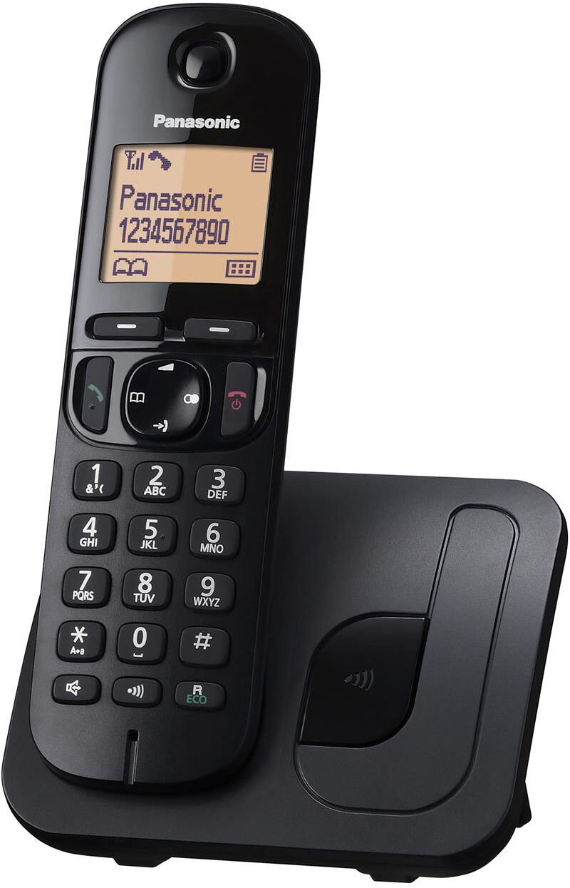 Panasonic Dect Mono Kxtgc210Blb Black