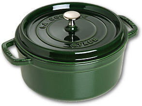 Staub Ronde Cocotte 24 cm - basilicum 3,8 l