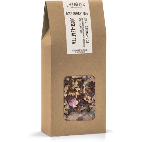 Rose romantique - oolong thee 100 gram - Café du Jour losse thee