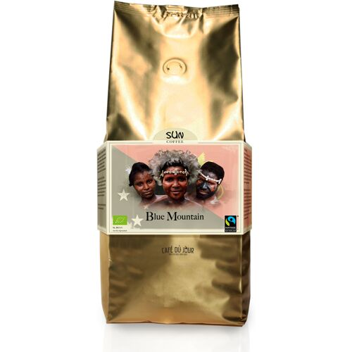 SUN koffie SUN Blue Mountain Dark Roast Fairtrade - koffiebonen - 1 kilo