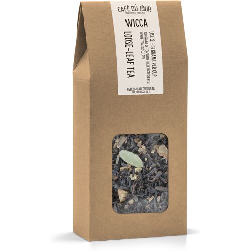 Wicca kruidenthee - zwarte thee 100 gram - Café du Jour losse thee