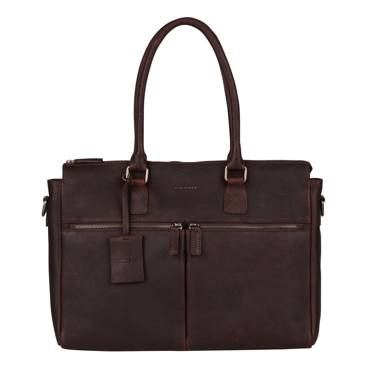Burkely Antique Avery 15.6" laptop bag -Brown
