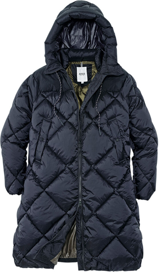 Aigle Dames Winterparka Fassie Long - donkerblauw -