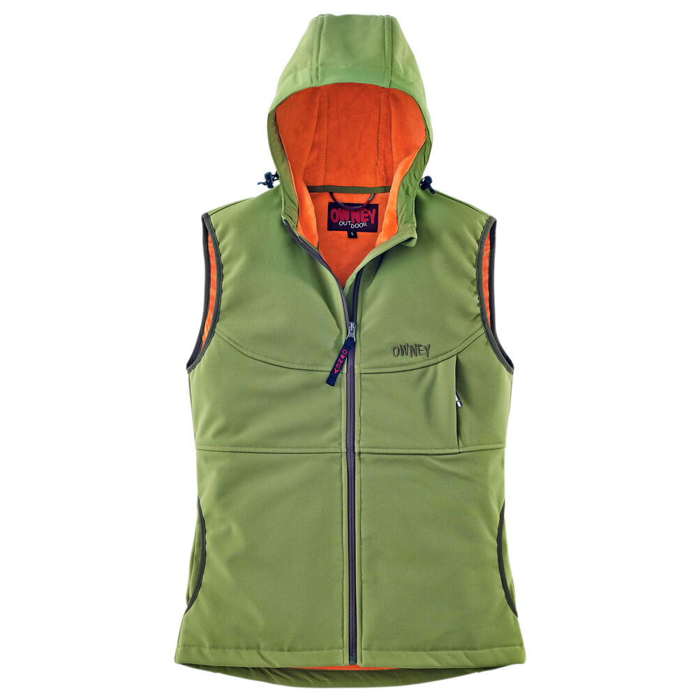 OWNEY Dames Softshell-bodywarmer Yunga - groen - XS