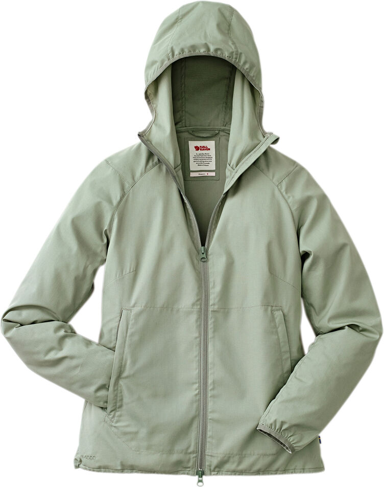 FjÃ¤llrÃ¤ven Damesjack High Coast Shade Jacket W - groen - L