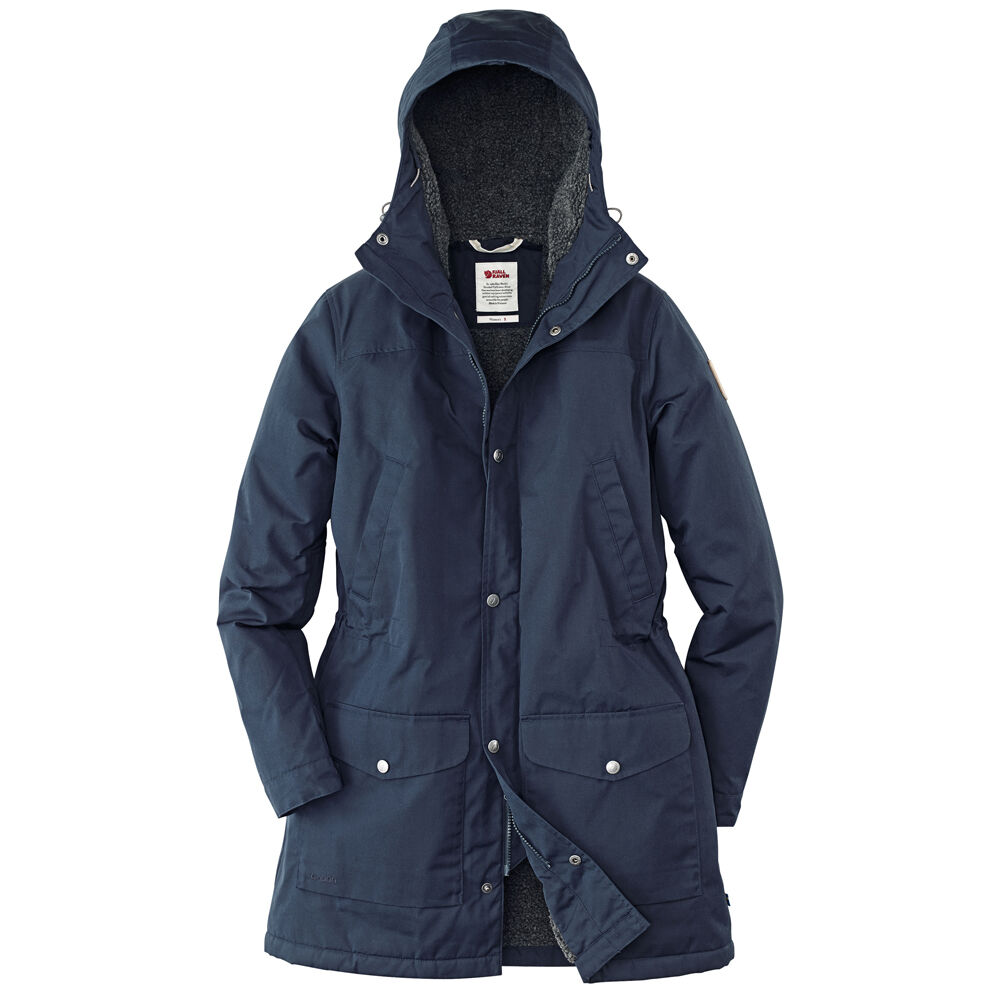 FjÃ¤llrÃ¤ven Dames Outdoorjas Greenland Winter Parka W - donkerblauw - S