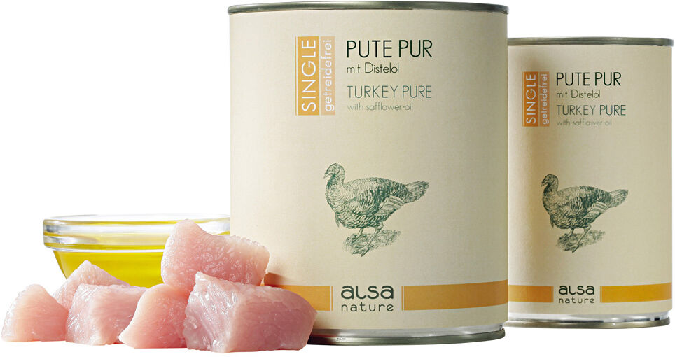 alsa-nature SINGLE Kalkoen puur - - 120 x 400 g