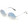 Ray-Ban RAY-BAN *RB1970 54 OVAL Gun Bl - Zilver