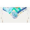 Seafolly Wish You Were Here bikinislip met print - Aquablauw