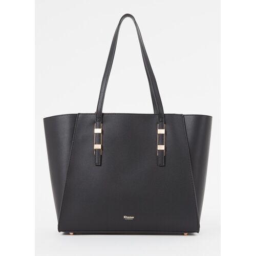 Dune London Dresden Medium shopper met logo - Zwart