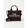 Marc Jacobs The Small Tote shopper met logo - Zwart