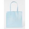 Ted Baker Crinkon shopper met lakfinish - Lichtblauw