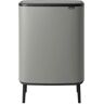 Brabantia Bo Touch Bin Hi prullenbak met deksel op pootjes 60 liter - Grijs