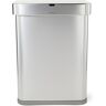 Simplehuman Sensor Voice Control prullenbak met spraak- en bewegingssensor 58 liter - Zilver