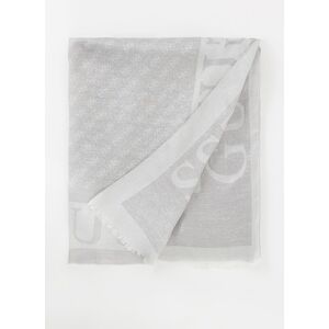 GUESS Evening sjaal met lurex 190 x 80 cm - Zilver