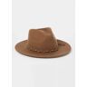 Brixton Messer Western hoed van wol - Bruin