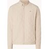 Gant Gewatteerd windjack met quilt patroon - Beige